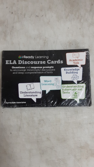 iReady Learning ELA Discourse Cards