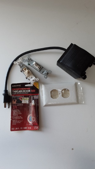 Hardware Lighting Switch, Wallplate, 24-Hour Outdoor Timer