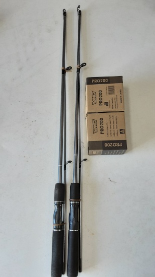 Long Cast Spool Pro200 Rod and Reel Combo