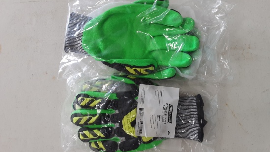 Iron Clad Industrial Impact Knit Cut 5 Grip Gloves