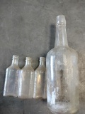 Vintage wine bottle, Medicinal Bottles