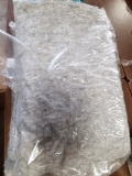 Grey Fabric with a Darker Gfey Matting Under