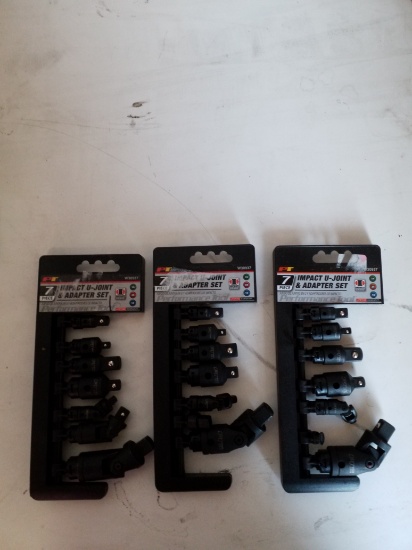 7 piece Ujoint & Adapter Set