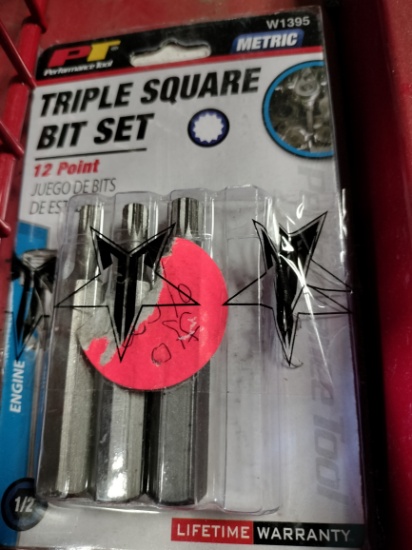 Triple Square Bit Set 12 point