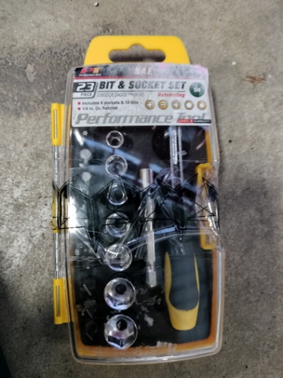Bit and Socket set 23 Piece