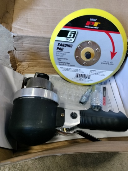 Air Sander 6" and Sanding Pad