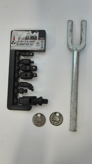 Gear Wrench ball Joint Seperator, Performance Tool  Impact U_Joint & Adapter Set