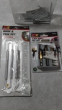Performance Tool Hook and Pick Set, Step Drill Bit Set, Nails