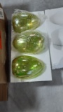 Valerie Illuminated Iridescent Crackle Glass Eggs