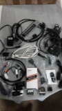 Visions Door Sensor, Assorted Cabels, Phone Accessories