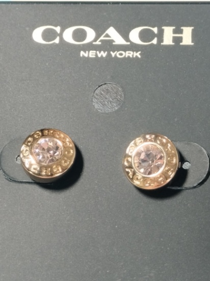 Coach Earrings Authentic!