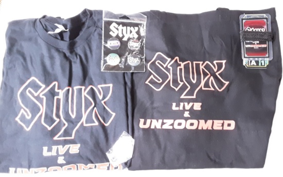 Styx Concert Tote and Memorabilia