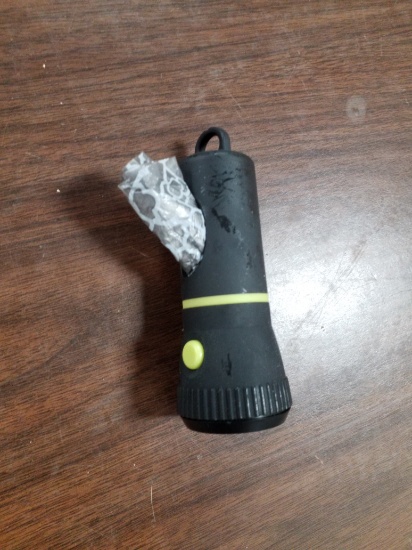 Flashlight and Doggy Bags