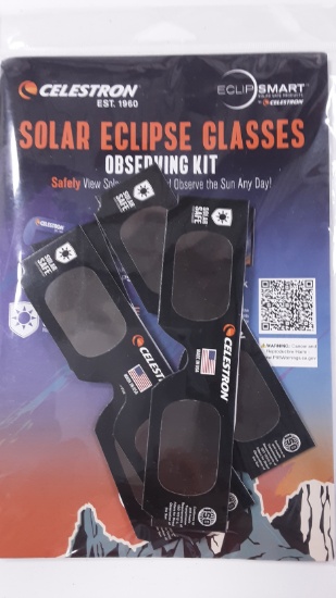 Solar Eclipse Glasses Observing Kit