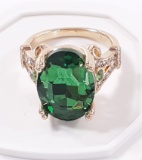 Emerald Color Ring