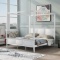 King Size Canopy Bed In White