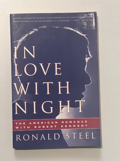 In Love With Night by Ronald Steel, Hardcover Edition
