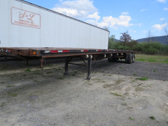 2007 Fontaine trailer, 76,667 GVW, unladen weight