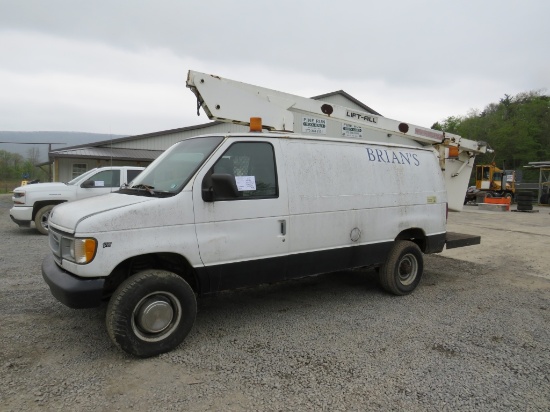 1997 Ford Ecoline Bucket Van, triton V8 motor,
