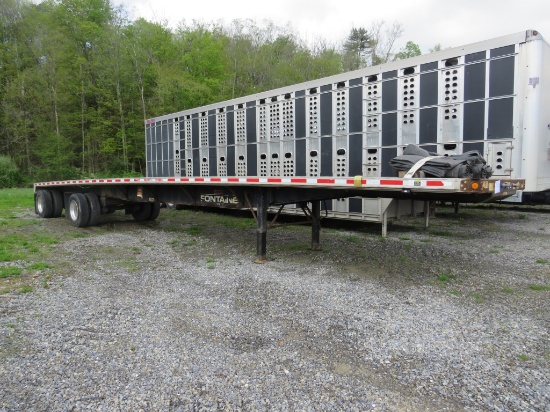 2019 Fontaine 48' spread axle, combo w/tarps,
