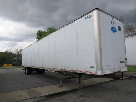 2018 Hyundai trailer, swing doors, Vin #