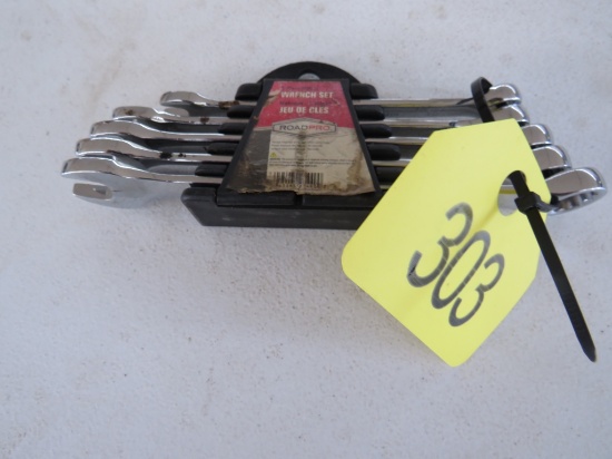 Metric wrench set 10mm-15mm