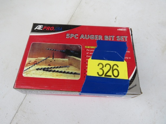 5 pc auger bit set