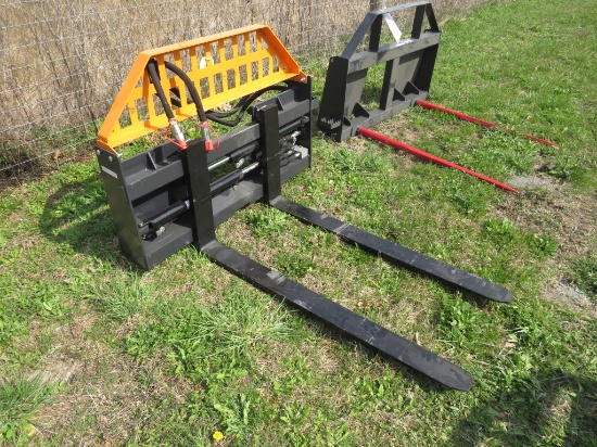 4000 lb pallet forks hydraulic