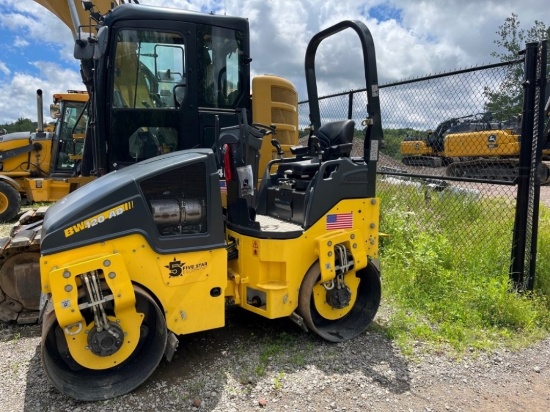 2023 Bomag BW120AD-5, Double drum roller, ROP's