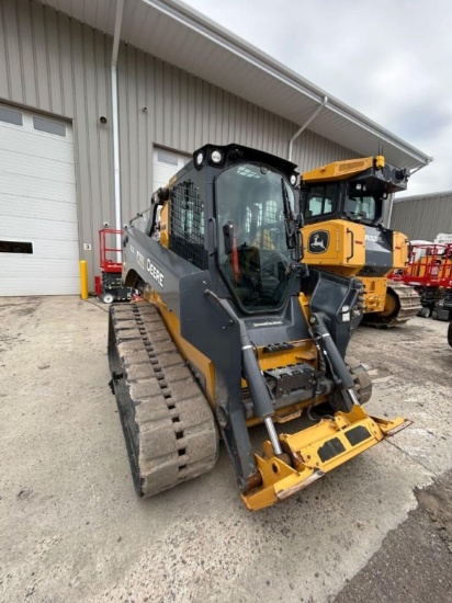 2024 John Deere 333G, cab w/ac, 2 speed, hi-flo,
