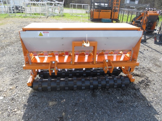 No Till Drill skid steer on 3pt, 65" width