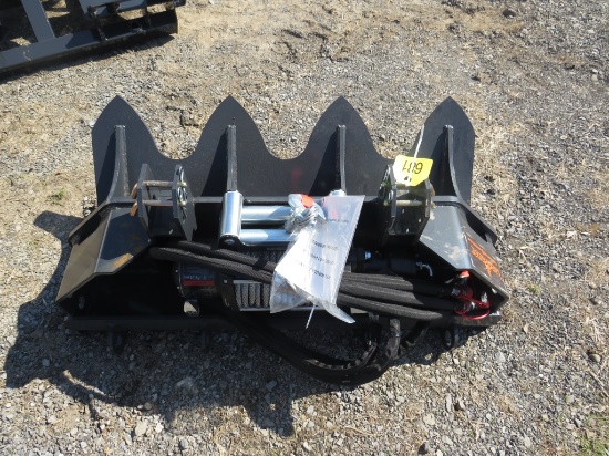 15,000 lb hydraulic winch