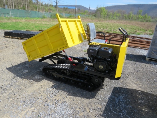 Crawler Dump w/seat, 9.3 mph, 4 speed