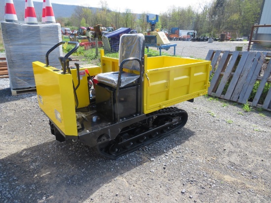 Crawler Dump w/seat, 9.3 mph, 4 speed