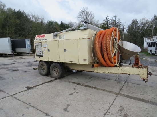 Finn Bark Blower, w/cones, 2491 hrs,