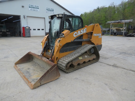 Case TR 340B skid steer, back up camera, aux