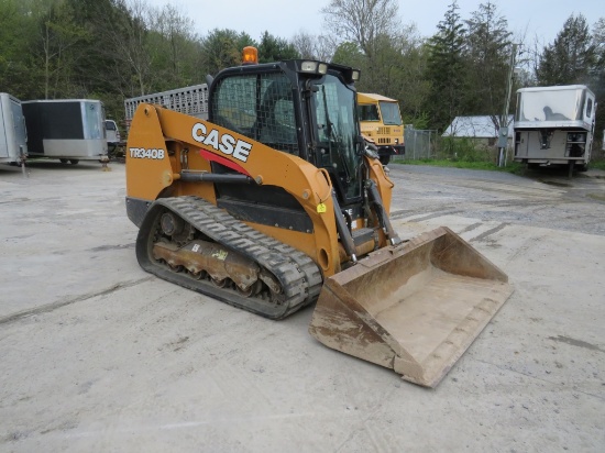Case TR 340B skid steer, back up camera, aux