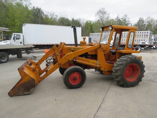 Case 580 Construction King Loader, case diesel