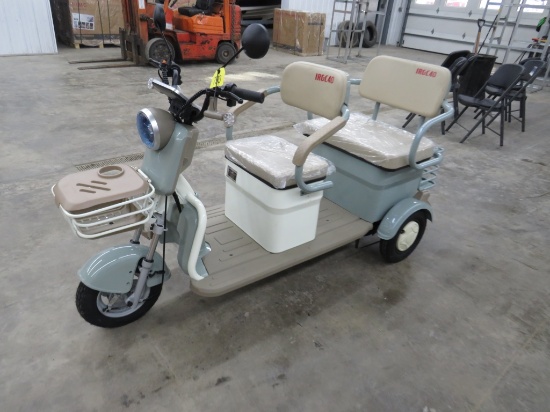 High end mini golf cart, electric, one button