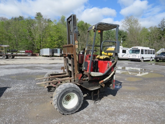 2002 Moffet Mounty Forklift, M5500 model, 5500