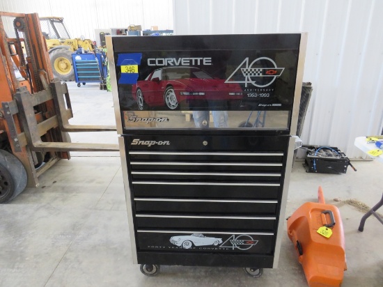 Snap-on tool box Corvette 40th Anniversary