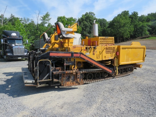 Blaw-Knox paver, 510 Model, john deere diesel,