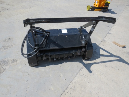 mini skid steer mulcher 32"