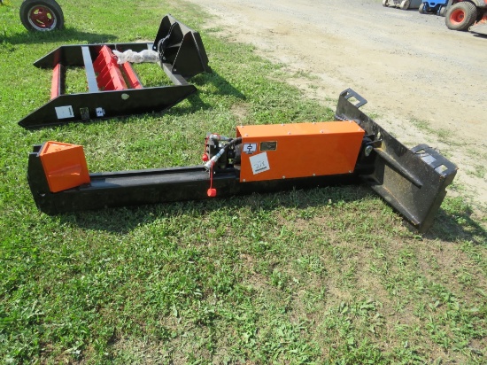 Skid steer log splitter