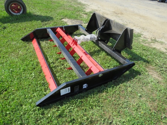 Skid Steer Flat ripper, 70" width