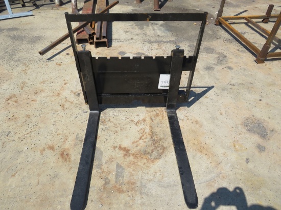 Mini skid steer forks