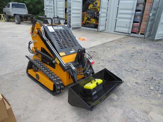 Mini stand behind skid steer, Model SL360T