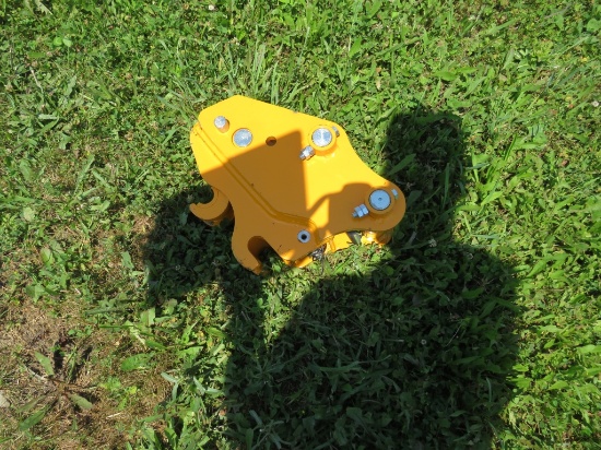 Excavator quick hitch