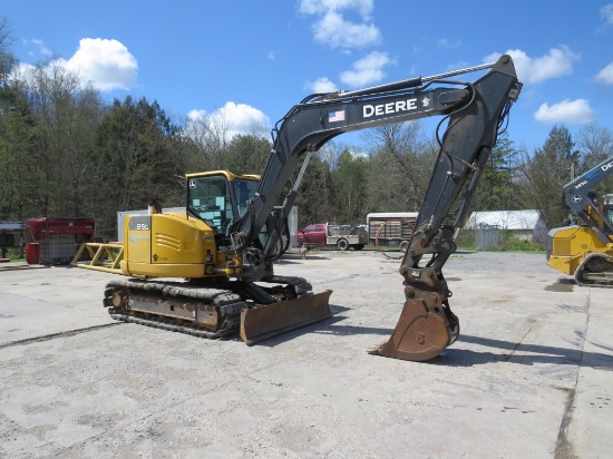 John Deere 85G, quick coupler, aux hydraulics, 2