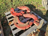 (8) IH Half Wheel Weights